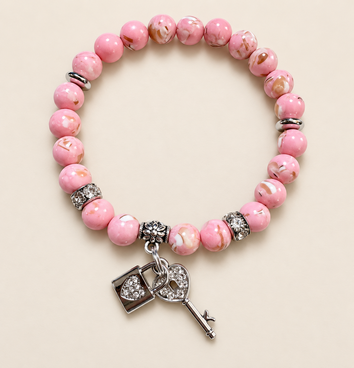 Key to Blush Bracelet