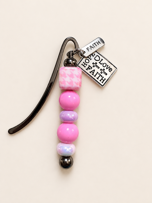 Pink Faith Keeper Bookmark