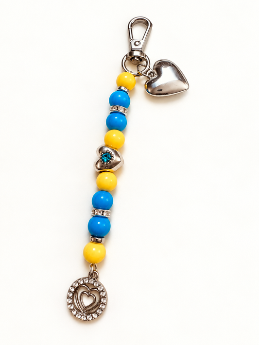 Sunny Heart – Keychain Charm